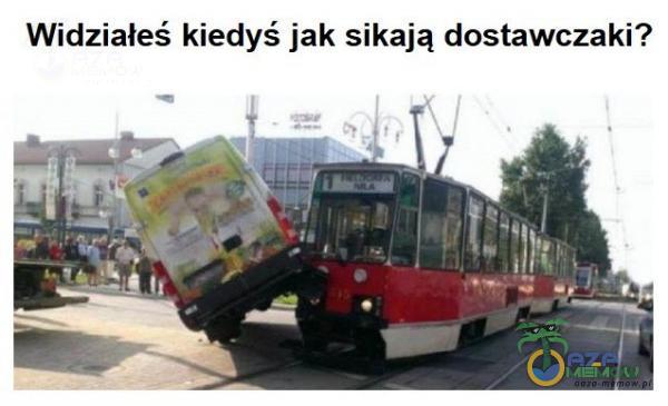 Widziałeś kiedyś jak sikają dostawczaki?