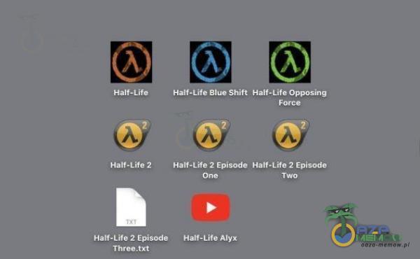 coo Ŕ Half•Gfe gioeShift Haff•Life OppOsing Half-Life 2 Episode Half-Life 2 Episode Hatf•Life 2 Episode Hatf-Life Alyx