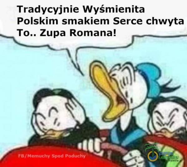 Tradycyjnie Wyśmienita Polskim smakiem Serce chwyta Zupa Romana! pa long 0 za sę gg