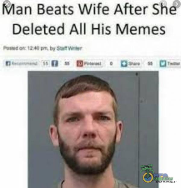 Man Beats Wife After Deleted Mernes
