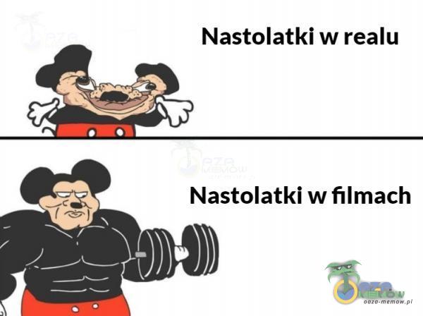 Nastolatki w realu Nastolatki w filmach