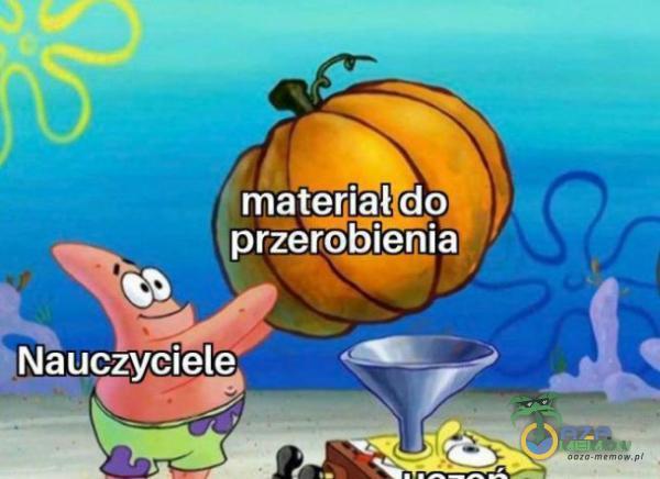 materiał do przerobienia