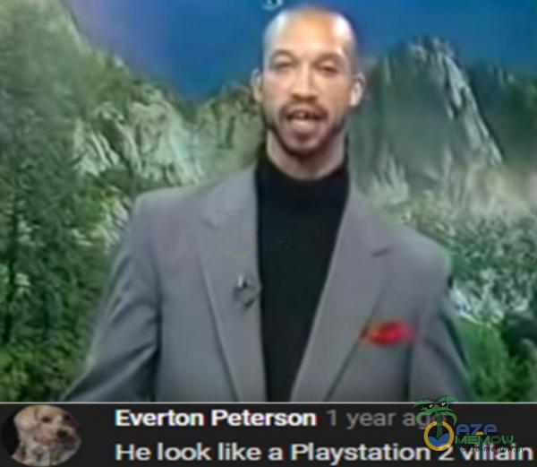 Everbn Peterson 1 year ago He Icx)k like a Playstation 2 villain