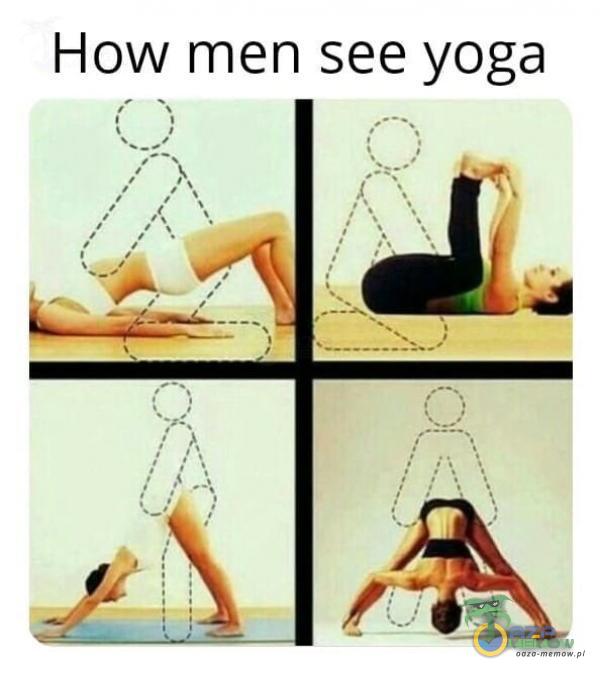 How men see yoga