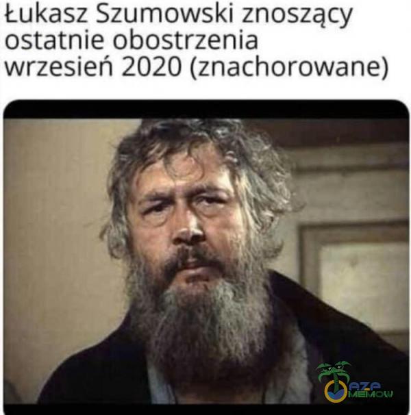 Łukasz Szumowski znoszący ostatnie obostrzenia wrzesień 2020 (znachorowane)