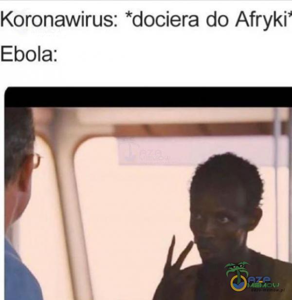 Koronawirus: *dociera do Afryki” Ebola: