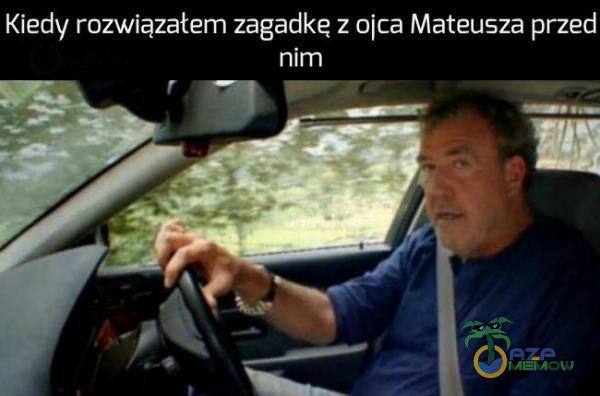 Kiedy rozwiązałem zagadkę : ojca Mateusza przed nim