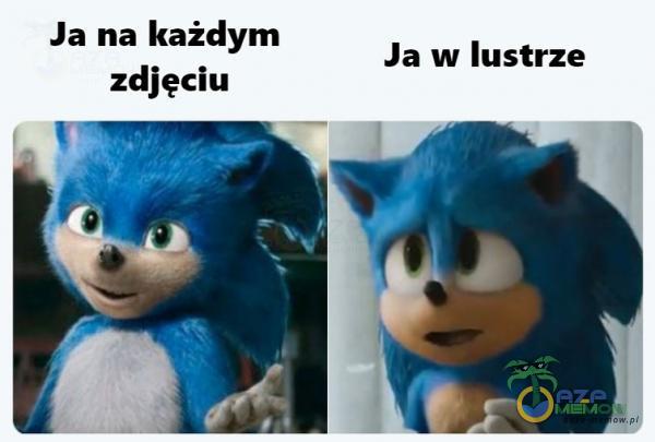 Ja na każdym Ja w lustrze zdjęciu