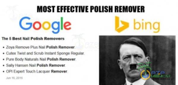 MOST EFFECTIVE POLISH REMOVER Google S N Polish • Pius N.• • C nex Tw•st • N*gats pon•h • Say H& s« Na Pash Renov« • Egut bing