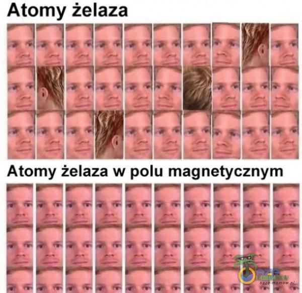 Atomy żelaza Atomy żelaza w polu magnetycznym •șŕ&ŕŕŕŕăŕâŕ.ŕșŕșŕă