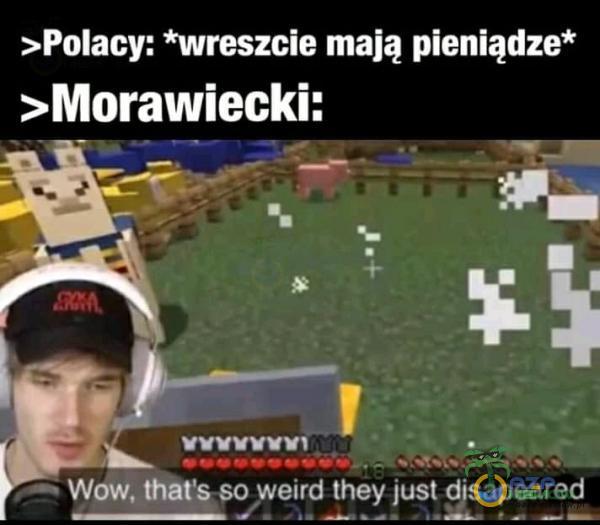 >PoIacy: *wreszcie mają pieniądze* >Morawiecki: Wow, thatț so weird they just disapeared