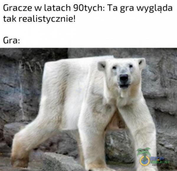 Gracze w latach 90tych: Ta gra wygląda tak realistycznie! Gra: