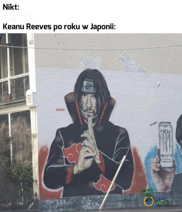 Nikt: Keanu Reeves po roku w Japonii: