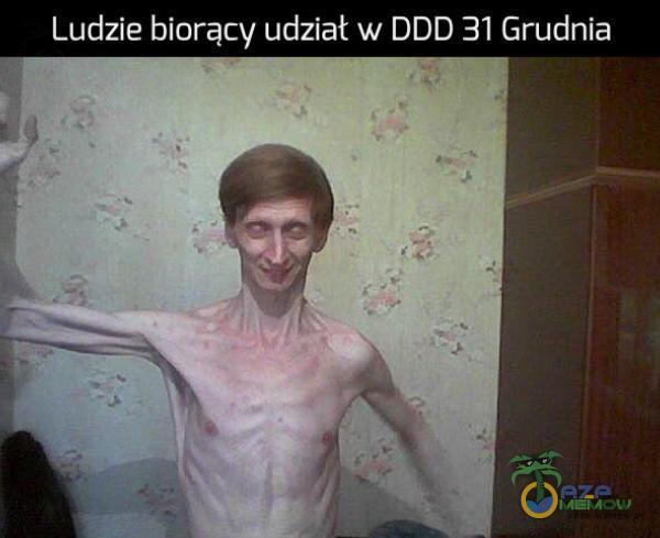 Ludzie biorący udział w DDD 31 Grudnia