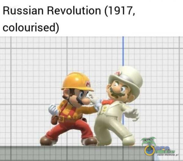 Russian Revolution (1 917, colourised)