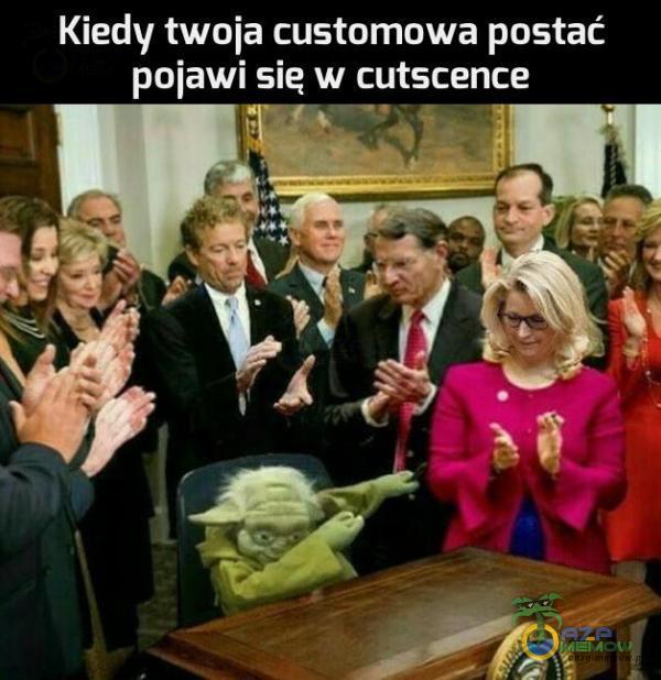 Kiedy twoja customowa postać pojawi sie w cutscence