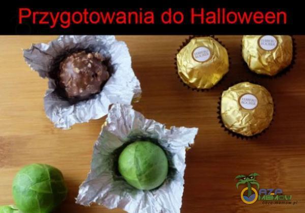 Przygotowania do Halloween