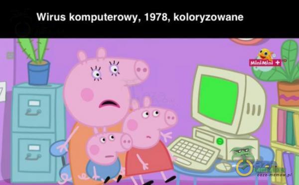 Wirus komputerowy, 1978 koioryzowane