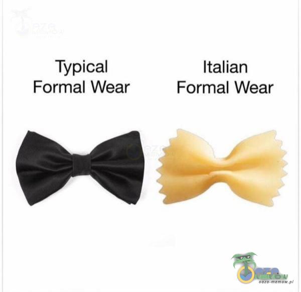 Typical Formal Wear Italian Formal Wear