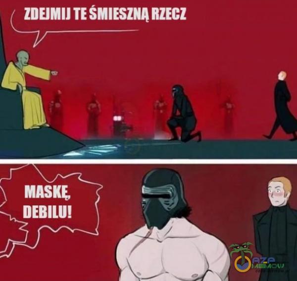 ZDEJMIJ TE SMIESZNA RZECZ DEBILU!