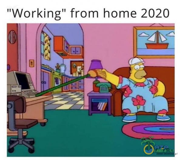 Working from home 2020