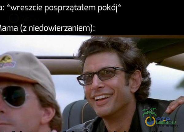 3: *wreszcie posprzątałem pokój* lama (z niedowierzaniem):