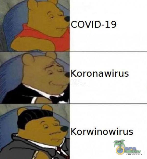 COVID-19 Koronawirus Korwinowirus