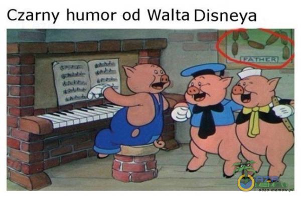 Czarny humor od Walta Disneya