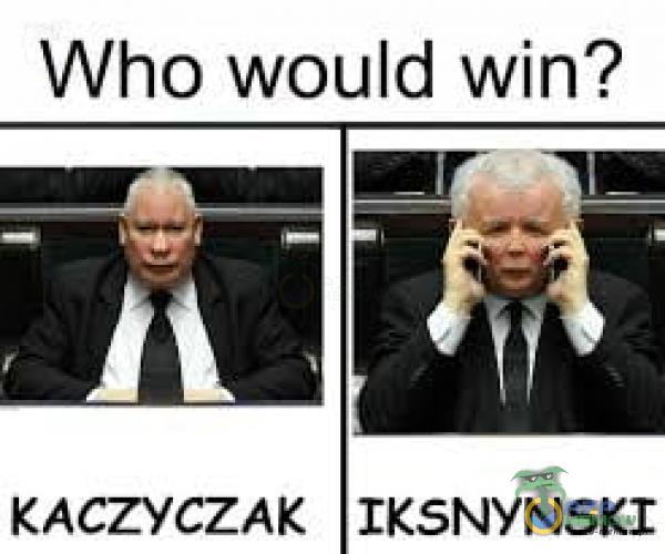 Who would win? KACZYCZAK IKSNYNSKI