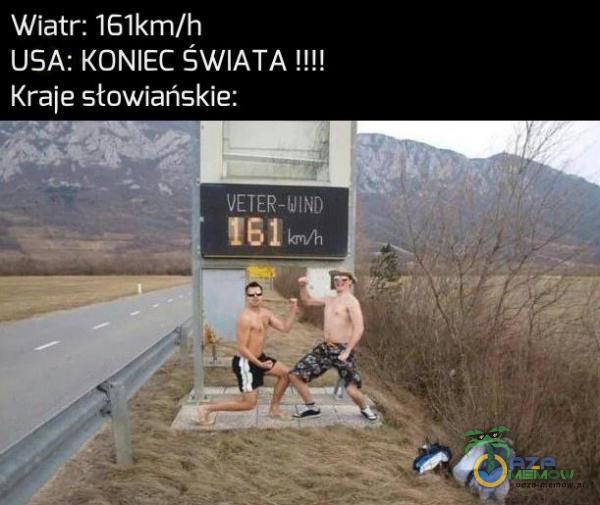 Wiatr . 161km/h USA: KONIEC SWIATA lll! Kraie-słowiańskia