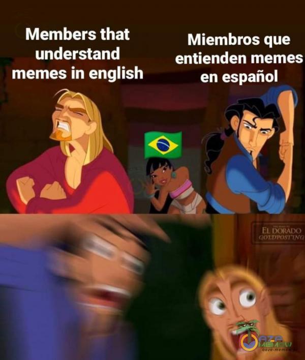 Members that Miembros que MIELCU entienden memes U SALI english en espafol