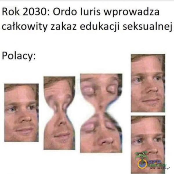 Rok 2030: Ordo luris wprowadza całkowity zakaz edukacji seksualnej Polacy:
