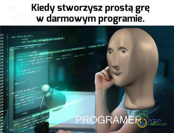 Kiedy stworzysz prostą grę w darmowym programiei