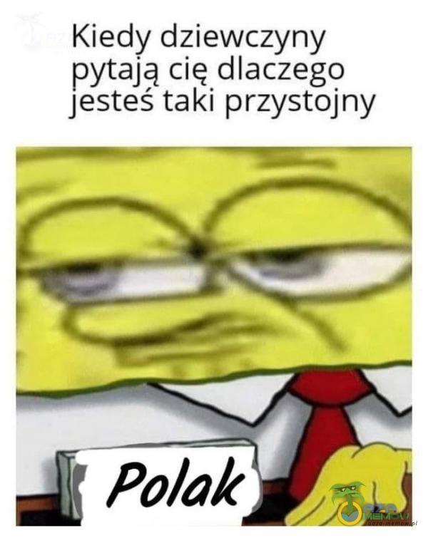 Kiedy dziewczyny pytają cię dlaczego Jesteś taki przystojny pr T ÓC