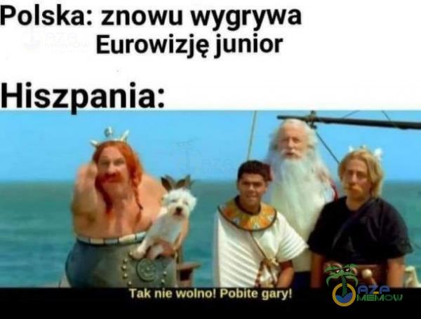 Polska: znowu wygrywa Eurowizję junior Hiszpania: Tak nie wolno; Pobite gary!