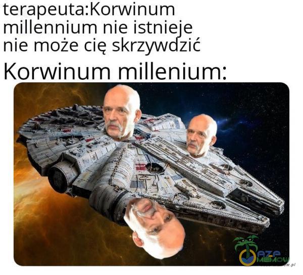 terapeutazKorWinum millennium nie istnie ę nie moze CIę skrzyw ZIC Korwinum millenium: