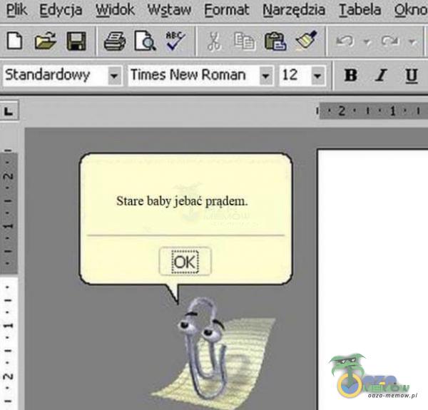 Ebk Edycja Widok Wźtaw Eormat Narzędzia Labela Qkno Standardowy Times New Roman i 12 Stare baby jebać prądem.