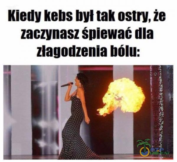 Kiedy kebs byl tak ostry, że