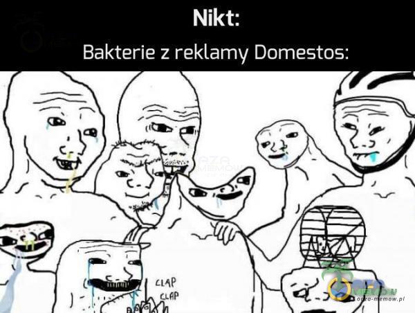 Nikt: Bakterie z reklamy Domestos: