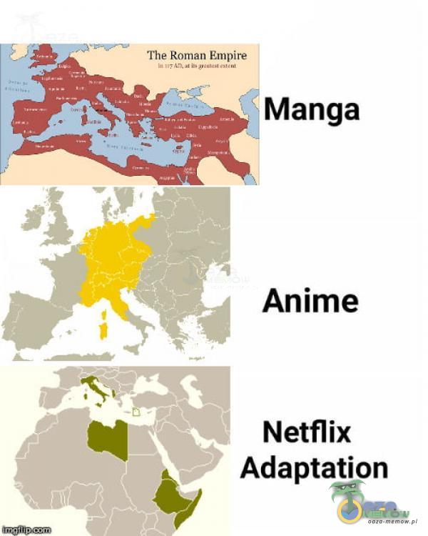 The Roman Empire Manga Anime Netfiix Adaptation