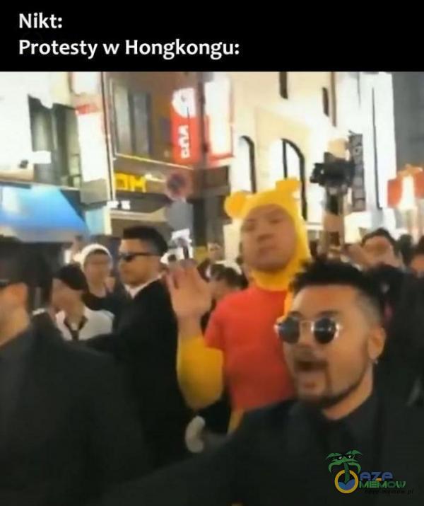 Nikt: Protesty w Hongkongu: