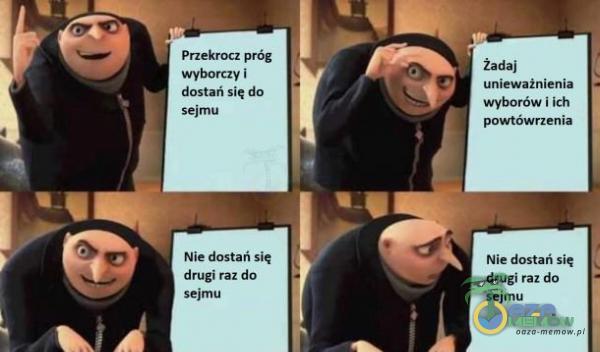 Przekrocz próg wyborczy i dostań się do Nie dostań się drugi raz do e. Żadaj unieważnienia wyborów i ich powtówrzenia Nie dostań się drugi raz do sejmu