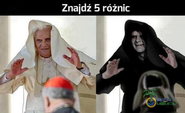 Znaidź 5 różnic