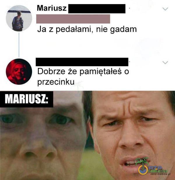 EEEE Ja z pedałami, nie gadam g Mariusz WWW - Dobrze że pamiętałeś o przecinku