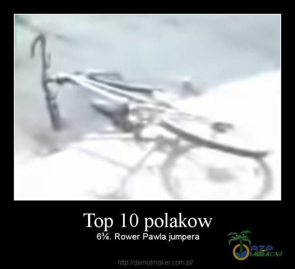 Top 10 polakow 6%. Rower Pawla jumpera