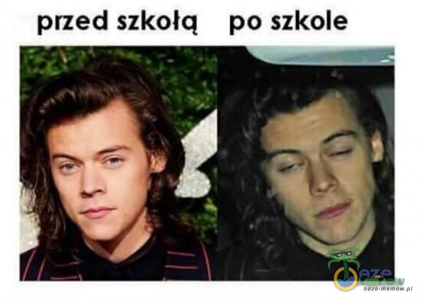 przed szkołą po szkole