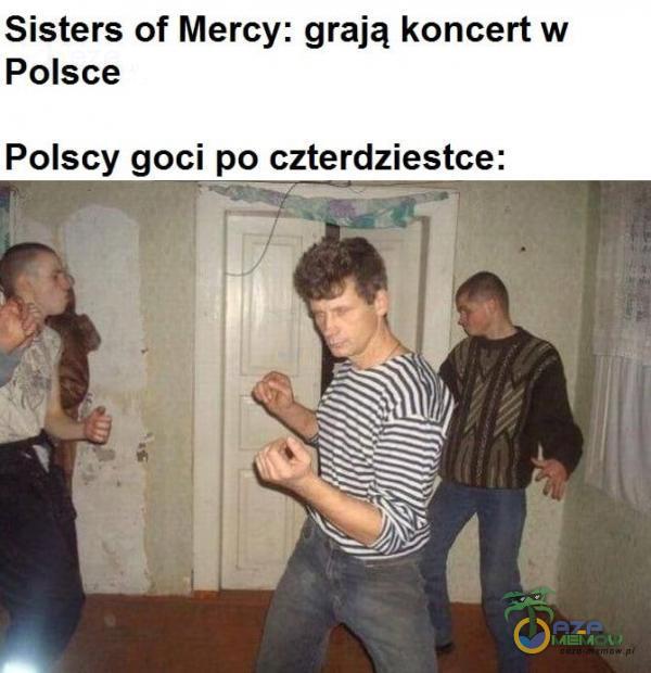 Sisters of Mercy: grają koncert w Polsce Polscy goci po czterdziestce: