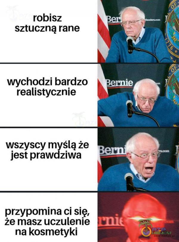 robisz r sztuczną rane wychodzi bardzo realistycznie wszyscy myślą że jest prawdziwa przypominaci się, że masz uczulenie na kosmetyki