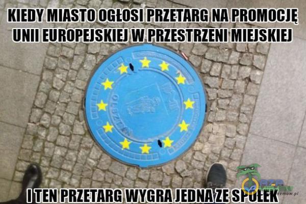 KIEDY MIASTOAGIOSI PRZETARG NA ?ROMOCJE UNII EUROPEJSKIEJ W PRZESTRZENI•MIEJSKIEJ I TENTRZETARG WYGRAJEDNA ZESPÓIEK