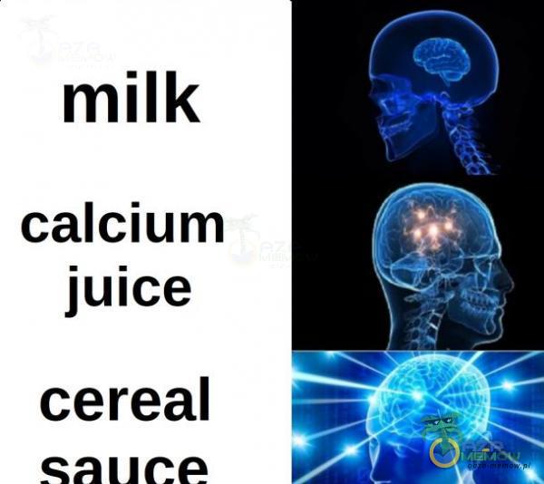 milk calcium juice cereal